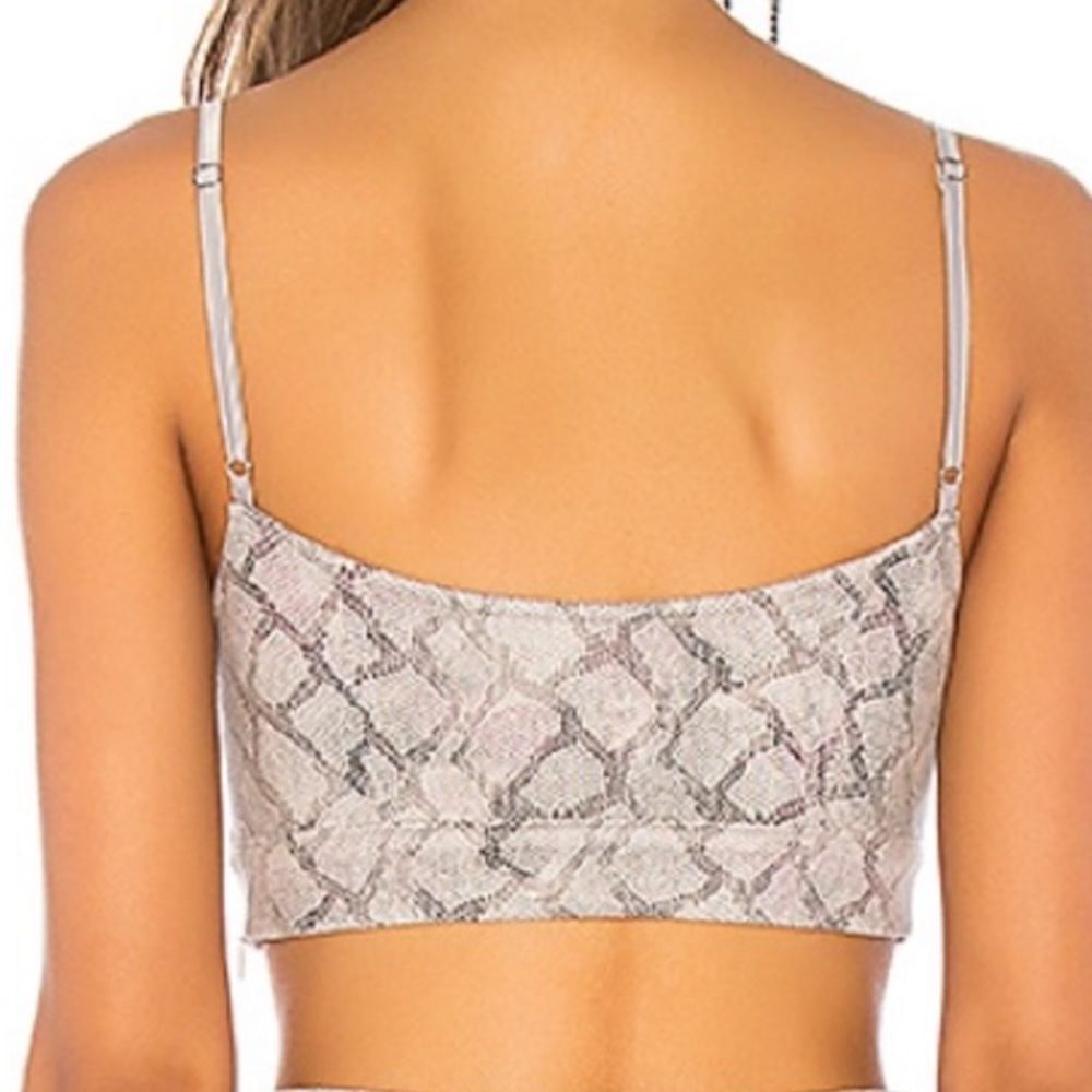 By The Way Lhiea Python Bustier Top in Python - Picture 14 of 14